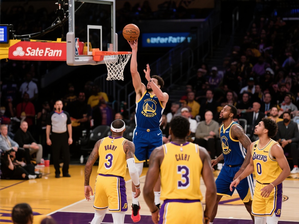 神仙球震惊全场!波杰中场压哨三分助勇士力压湖人 一记压哨三分的背后不仅是技术与战术,更是