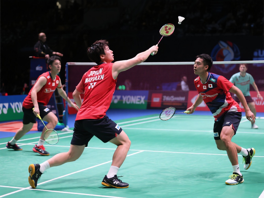 苏迪曼杯小组赛:日本与马来西亚的激烈对决4 在羽毛球界备受瞩目的苏迪曼杯赛事中,小组