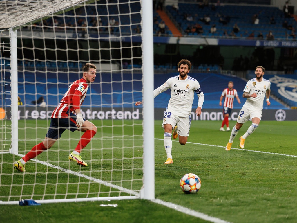 皇马半场压制塞尔塔：射门8-3控球占优