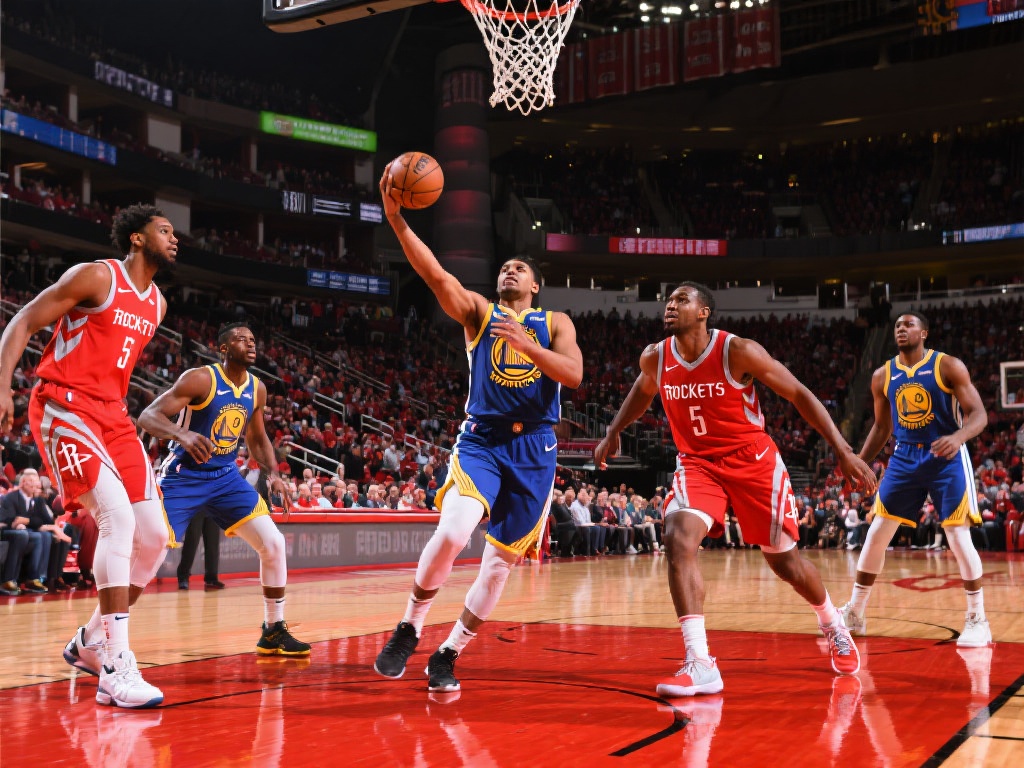 火箭单赛季5胜勇士，平队史最佳纪录
