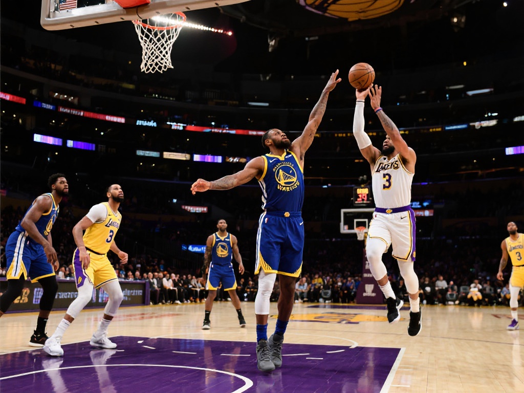 4月4日常规赛焦点战：勇士对阵湖人，东契奇精彩表现集锦