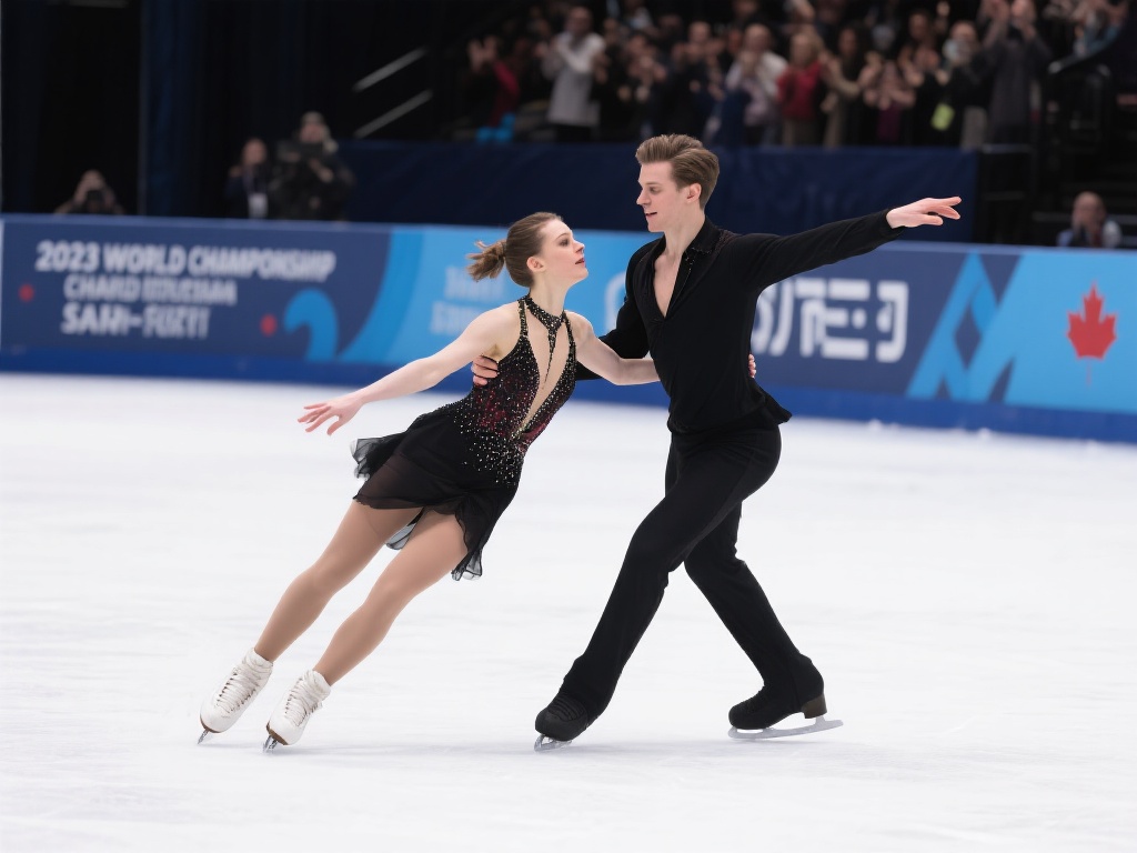 世界花滑锦标赛：双人短节目精彩对决