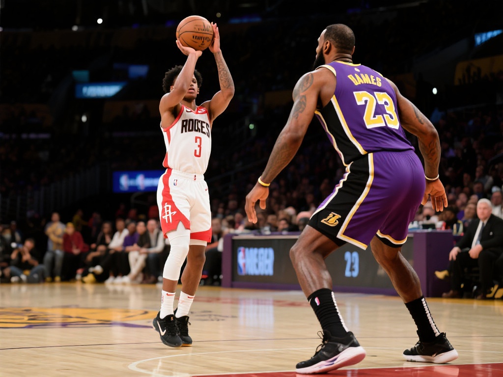 詹姆斯压哨三分命中，格林迎射回应展现激情对决