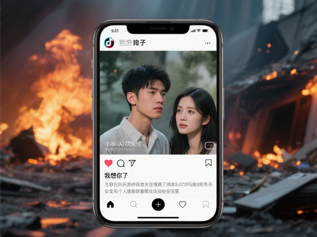 小米SU7爆燃事故遇难者男友抖音清空,封面寄语:思念你 在网络时代,情感的表达往往通过社交平台传